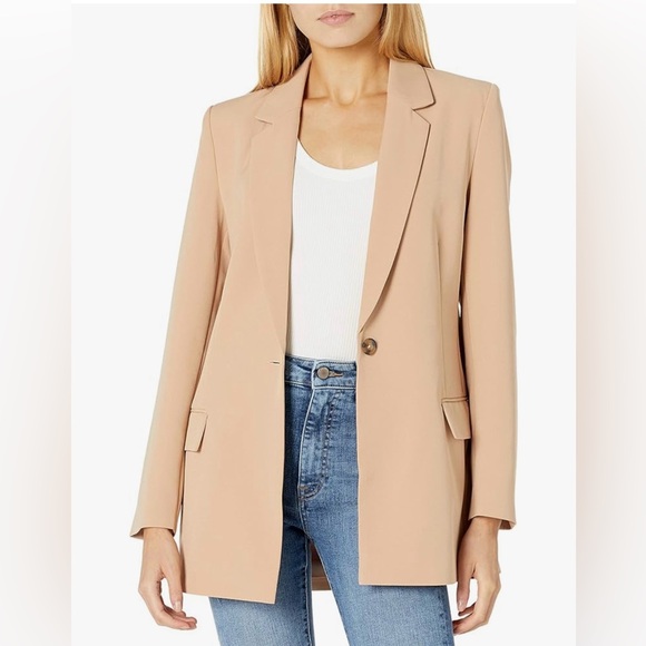 The Drop Womens Blake Long Blazer Business Casual Blazer Size S - Picture 1 of 6